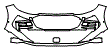 2025 Audi Q6 e-tron Premium Bumper Kit - PPF