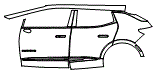 2024 Chevrolet Equinox EV Door and Rear Fender Kit - PPF