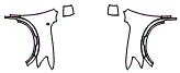 2021 Nissan Titan Full Fender and Mirror Kit - PPF