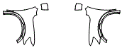 2024 Nissan Titan Full Fender and Mirror Kit - PPF