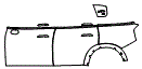 2025 Mini Countryman Door and Rear Fender Kit - PPF