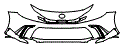 2025 Toyota Camry Bumper Kit - PPF