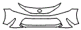 2025 Toyota Camry LE Bumper Kit