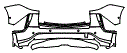 2026 CADILLAC LYRIQ SPORT  Rear Bumper Kit