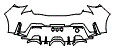 2025 Toyota GR Corolla Premium Plus Rear Bumper Kit - PPF