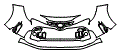 2024 Toyota GR Corolla Circuit Edition Bumper Kit - PPF