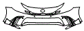 2025 Toyota Camry Bumper Kit - PPF