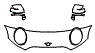2025 Mini Cooper 2 Door Hood and Mirror Kit - PPF