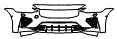 2024 Volvo V60 Recharge Bumper Kit - PPF