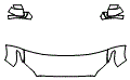 2023 Toyota Tundra Hood, Fender and Mirror Kit - PPF