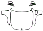 2025 BMW 5 Series M5 Touring Full Hood, Fender and Mirror Kit - PPF