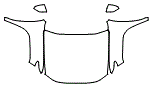 2023 GMC Canyon Full Hood, Fender and Mirror Kit - PPF
