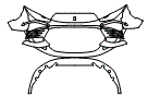 2024 Ferrari Daytona SP3 Bumper Kit - PPF