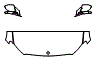 2025 Mercedes Benz E-Class Wagon E 450 4MATIC All-Terrain Hood, Fender and Mirror Kit - PPF
