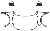 2025 Acura MDX Type S Advance Full Hood, Fender and Mirror Kit