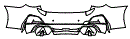 2022 BMW i4 Rear Bumper Kit - PPF