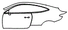 2025 Mercedes Benz CLE Coupe AMG CLE 53 Door and Rear Fender Kit - PPF