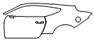 2024 Ford Mustang Door and Rear Fender Kit - PPF