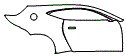 2025 Aston Martin Vantage Door and Rear Fender Kit - PPF