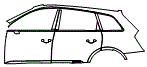 2025 Audi SQ7 Door and Rear Fender Kit - PPF