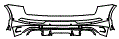 2024 Audi Q5  S-Line Rear Bumper Kit - PPF