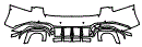 2025 Audi RS6 Rear Bumper Kit - PPF