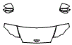 2025 Bentley Continental GTC Hood, Fender and Mirror Kit - PPF