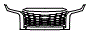 2024 Hyundai Palisade Grille Kit - PPF