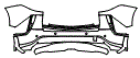 2026 CADILLAC LYRIQ SPORT  Rear Bumper Kit