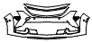 2025 Cadillac CT5 V-Series Bumper Kit - PPF