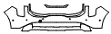2025 Kia Carnival Hybrid SX Bumper Kit - PPF