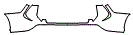 2020 Toyota Highlander Rear Bumper Kit - PPF