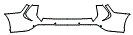 2025 Toyota Highlander Rear Bumper Kit - PPF