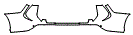 2020 Toyota Highlander Rear Bumper Kit - PPF