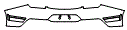 2026 FORD MUSTANG FASTBACK GT PREMIUM Rear Bumper Kit