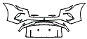 2025 Porsche Taycan Rear Bumper Kit - PPF