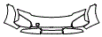 2025 Porsche Taycan Bumper Kit - PPF