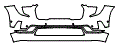2025 GMC Acadia Bumper Kit - PPF