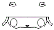 2025 Mini Cooper 4 Door Cooper Signature Hood, Fender and Mirror Kit - PPF