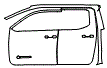 2024 Toyota Tacoma Door and A-Pillar Kit - PPF