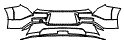2024 Kia EV9 Rear Bumper Kit - PPF