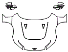 2024 Aston Martin Valour Full Hood, Fender and Mirror Kit - PPF