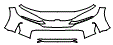 2025 Honda Civic Hybrid Hatchback Sport Bumper Kit - PPF