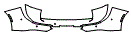 2026 TOYOTA CROWN XLE  Rear Bumper Kit