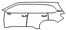 2025 Subaru Forester (Canada) Convenience Door and Rear Fender Kit - PPF