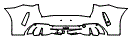 2026 BMW X3 30 XDRIVE M SPORT Rear Bumper Kit