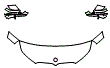 2025 BMW X3  Sport Hood, Fender and Mirror Kit - PPF
