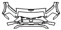 2025 Genesis GV80 Coupe (4 Door) Bumper Kit - PPF