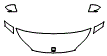 2025 Buick Enclave  Preferred Hood, Fender and Mirror Kit