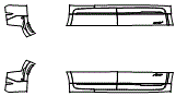 2026 BUICK ENCLAVE AVENIR  Rocker Panel Kit
